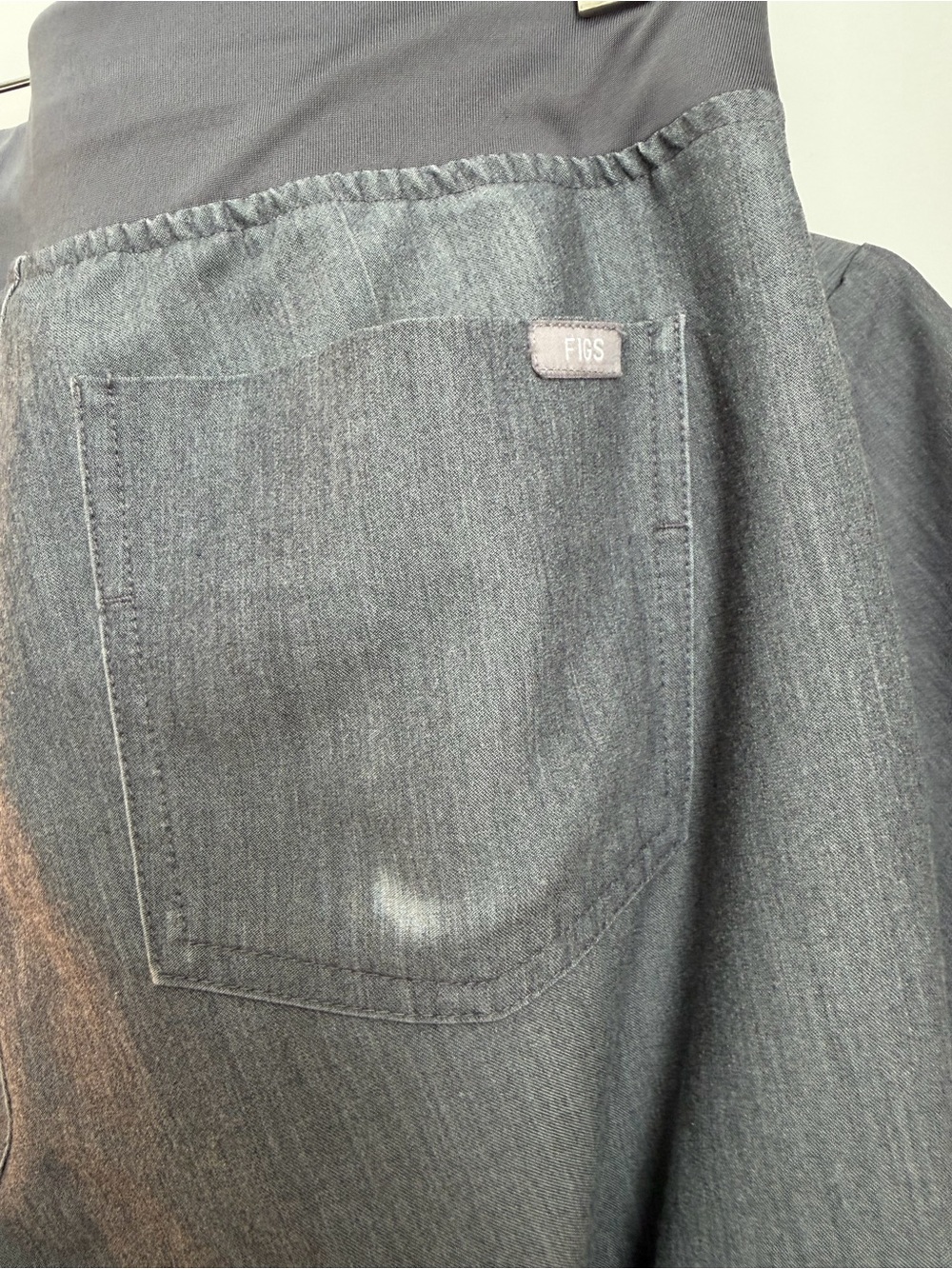 FIGS Technical Collection Scrub Set Gray Heather Women’s Top S Pants XS Jogger - Picture 11 of 13